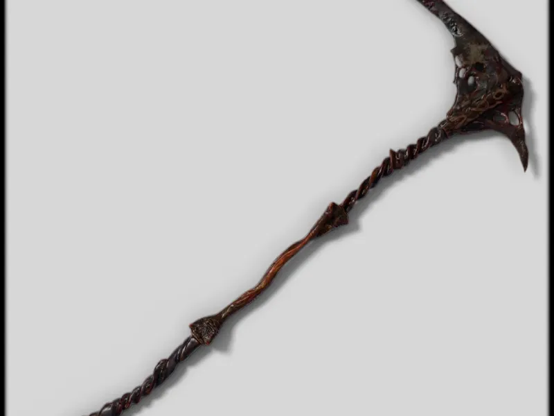 Dark Souls Scythe 3D Model - Cosplay Weapon