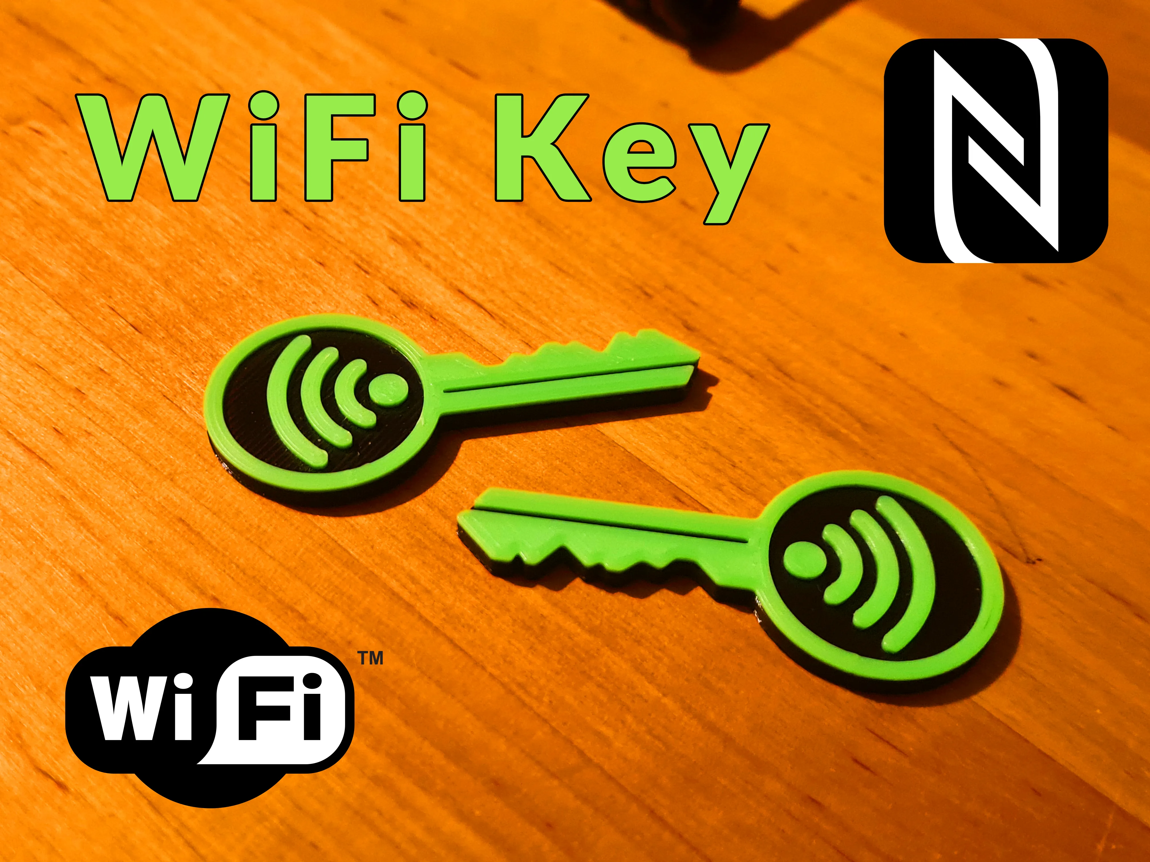 Clave de contraseña WiFi NFC (clave WLAN)