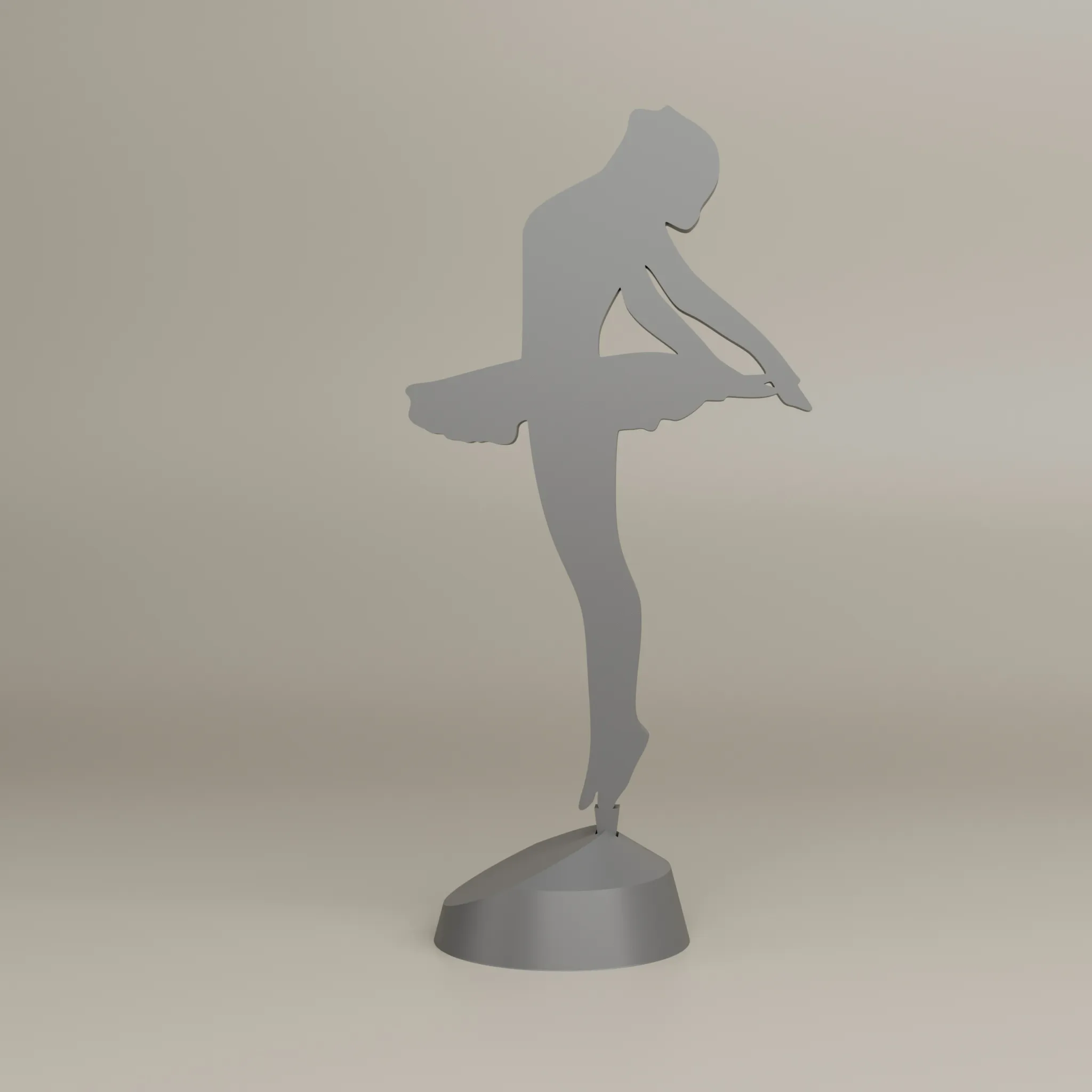 Ballerina 3D printing Free stl