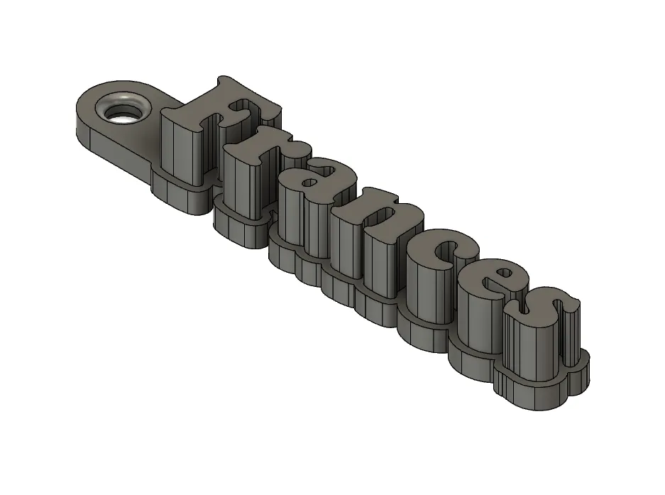 Frances Keychain / Keyring