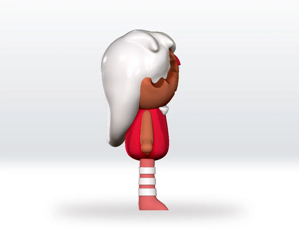 Ginger STL Dandy's World 3D STL Model Fanart STL file