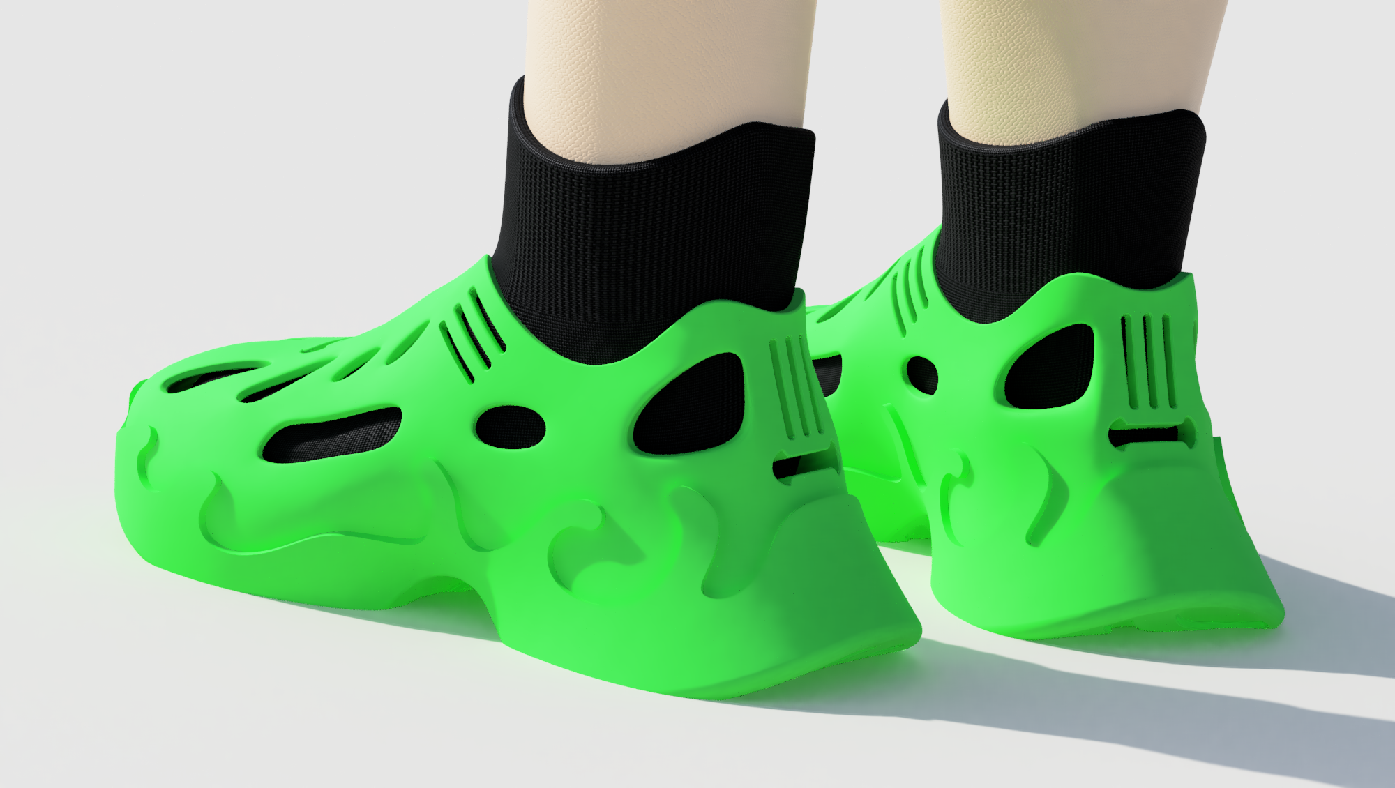 Waverrior - 3D Print Shoe - Techwear Type | 3D models download ...