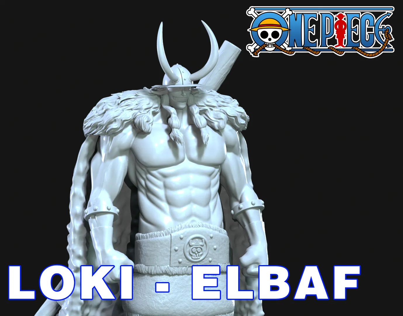 LOKI prince - Elbaf - one piece - 3d print