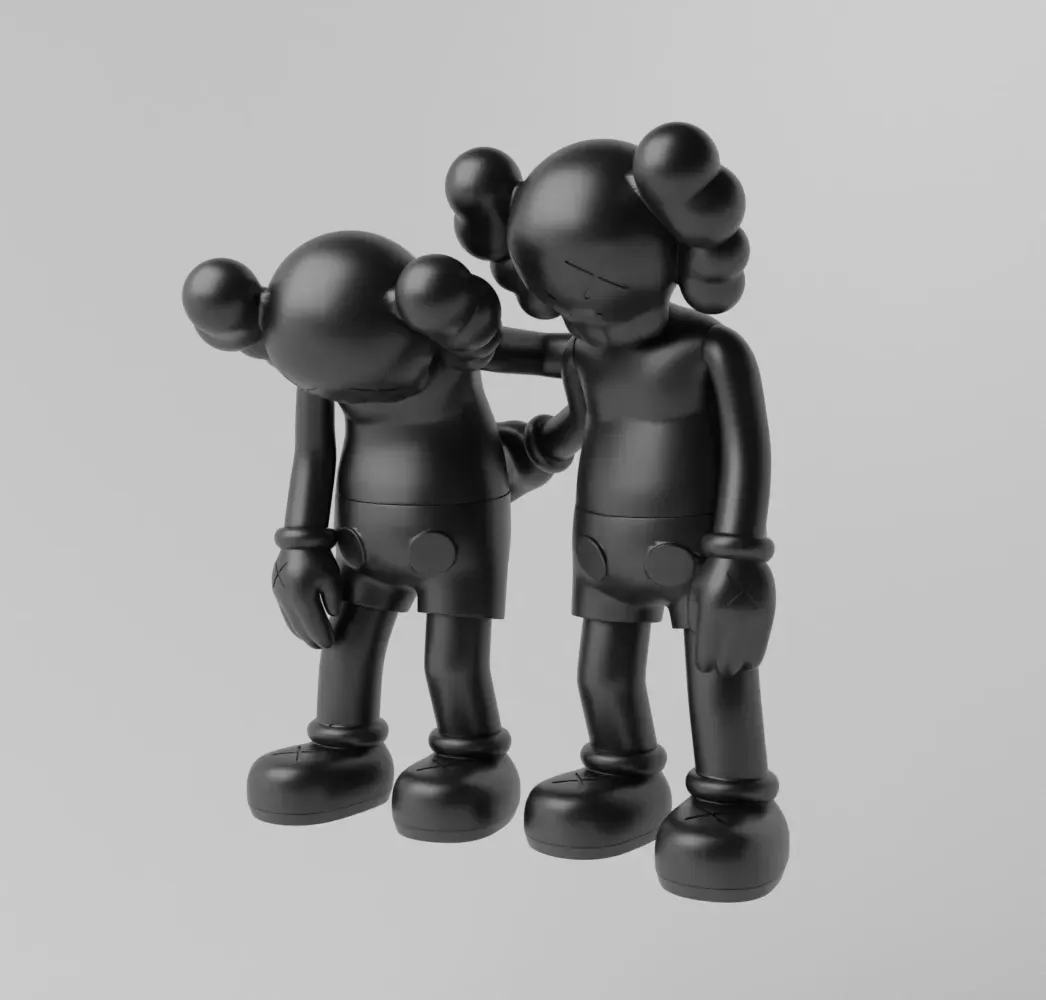 Kaws Along the Way Art Toy Fan Art | 3D models download | Creality