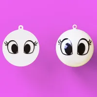 CiCi Christmas tree ornament and keychain-6