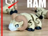 Plastic3D Articulated Ram-2