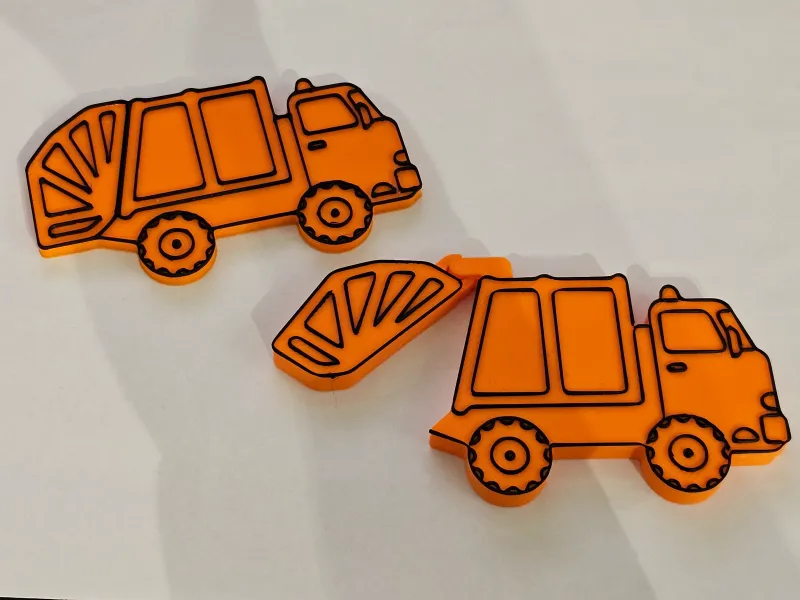 Play Shapes: Bin Lorry (Garbage Truck)