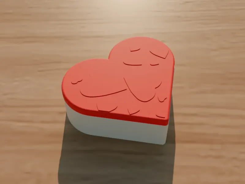 Heart Jewelry Box