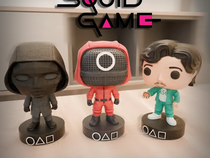 Pacchetto Squid Game 3 Funko Pop