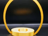 Christmas wreath hoop and Tealight Holder-0