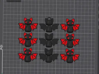3D Printable Articulated Flexi Bat
