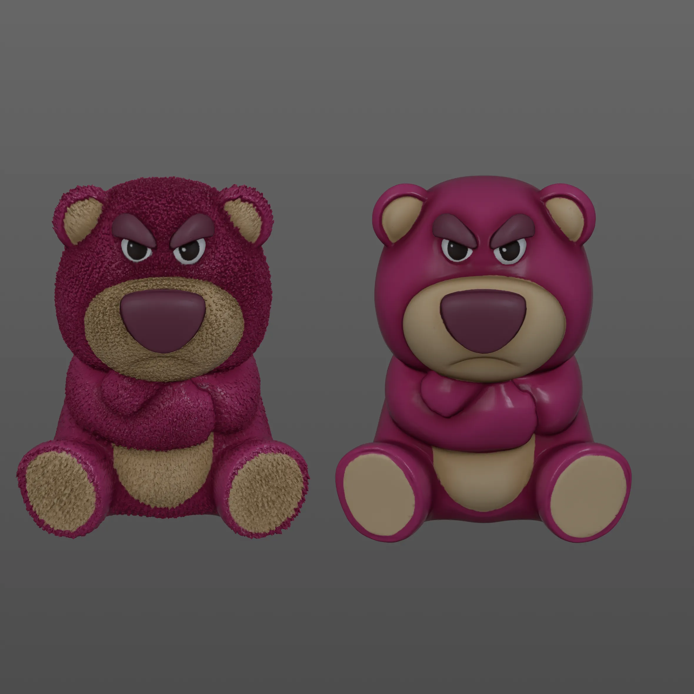 Lotso sentado - Toy Story