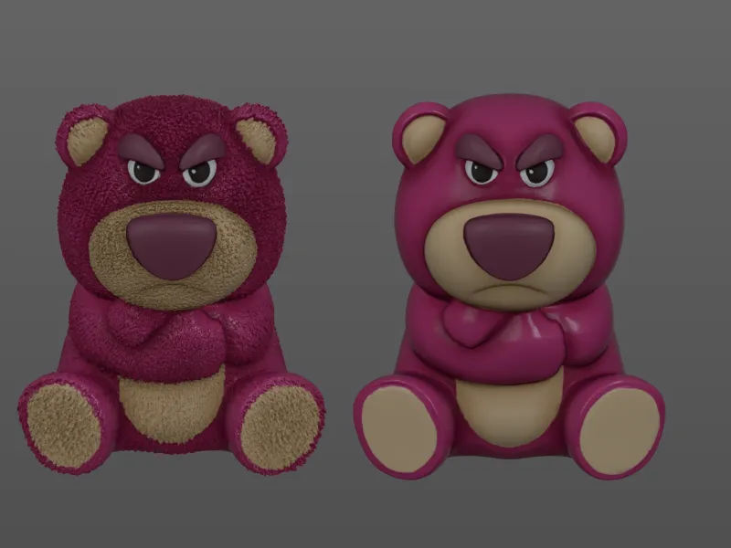 Lotso sentado - Toy Story