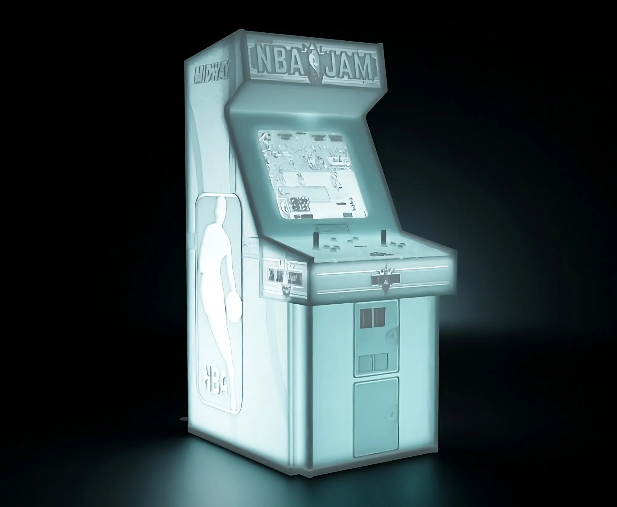 NBA Jam Arcade Gabinete con Lithophane