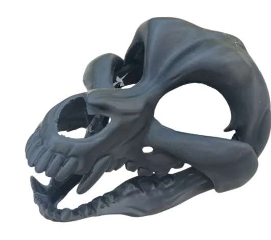 Mască craniu câine 3D Model STL File