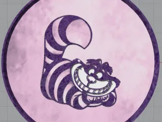 Cheshire Cat Coaster