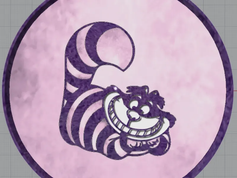 Cheshire Cat Coaster