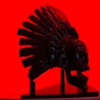 Aztec Skull Death Whistle – Mictlantecuhtli – Vault Artifact-2