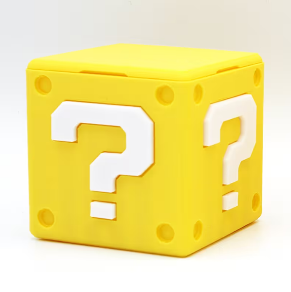 Box Holder mario Question Mark Block Cube | 3D-Modelle herunterladen ...