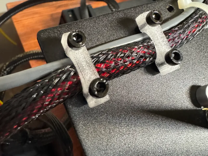 Ender-3 Max Neo Extruder Frame Wire Clamp