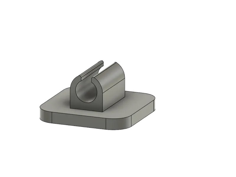 Kabelhalterung ausziehbar (Kabeldurchmesser 5mm)