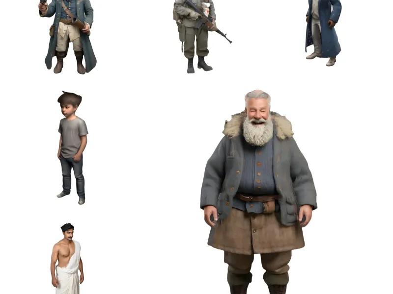 Historical Figures Character Collection