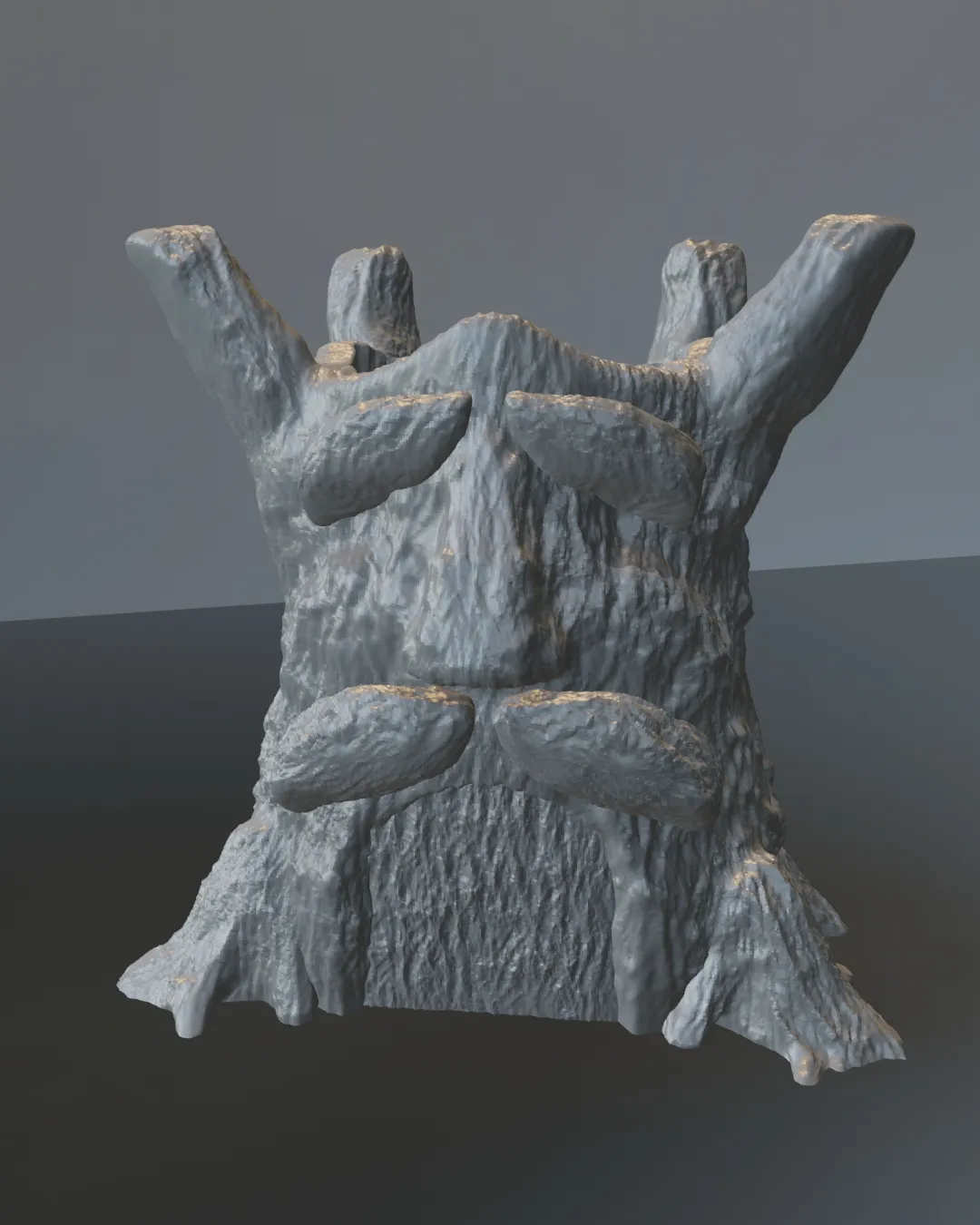 STL DEKU TREE FLOWER POT - THE LEGEND OF ZELDA