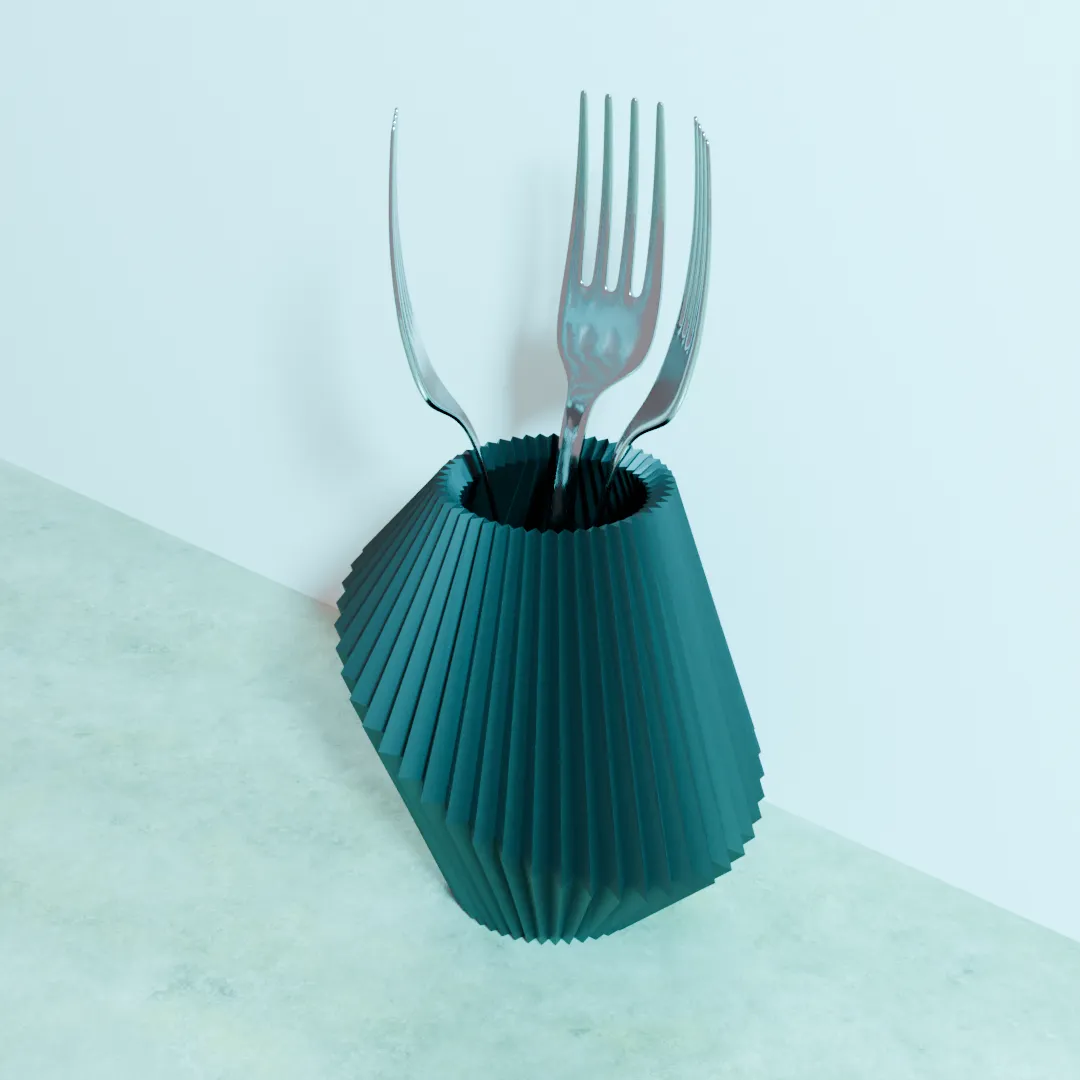 fork and spoon holder