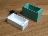 Brick compatible Box 8x4 - two sizes-1