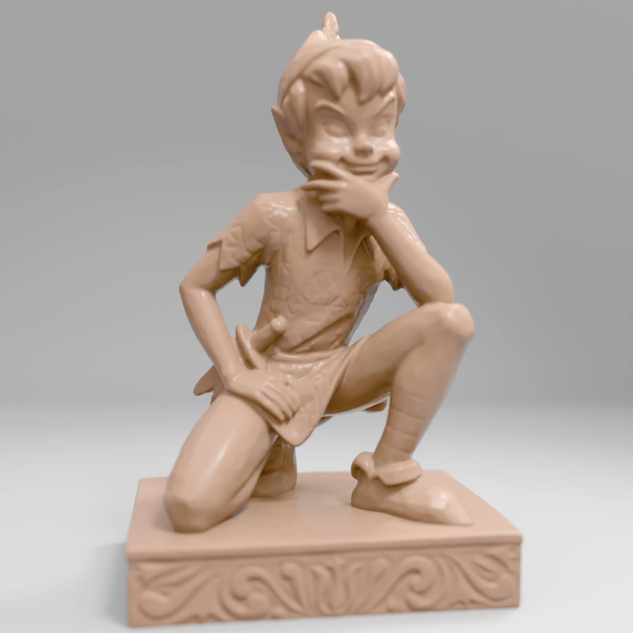 Peter Pan – Fan Art Sculpture