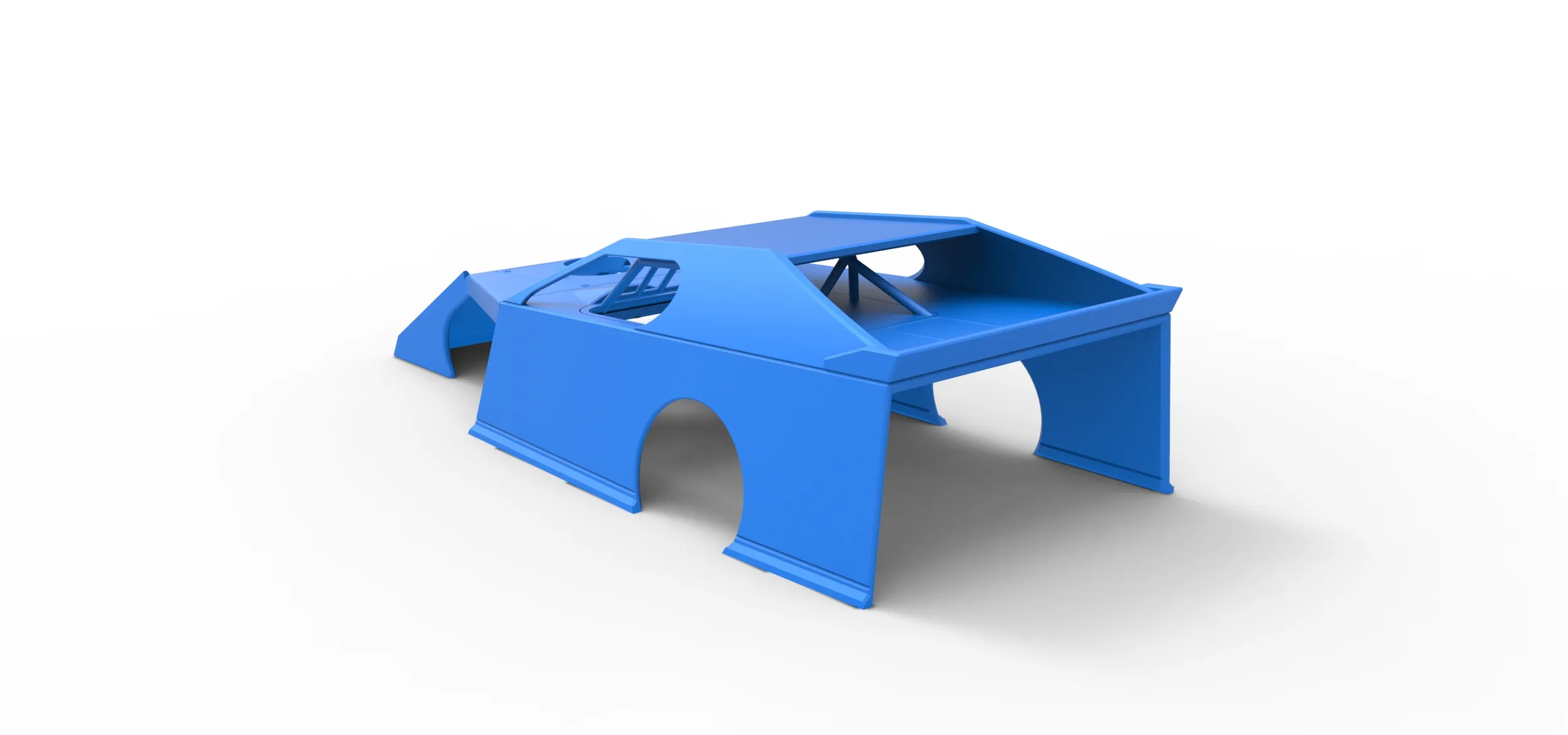 Other STL Download - Shell of Dirt Modified stock car Scale 1:25by ...