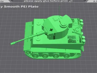 German Tank, Panzerkampfwagen VI «Tiger Ace» Sd.Kfz 181