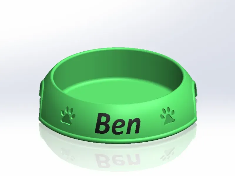 Dog bowl Ben