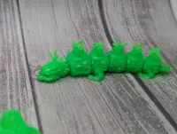 Flexible Oriental Christmas Dragon - Cute 3D Printable Model-1