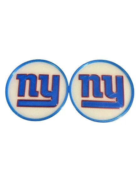 New York Giants Bardak Altlıkları STL Koleksiyonu