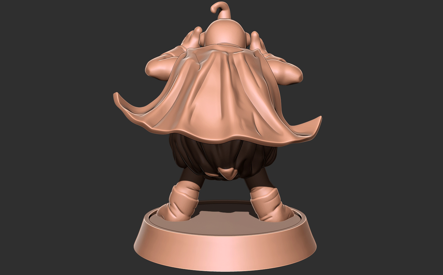 STL file Majin Buu from Dragon Ball Z 🐉・3D printer model to