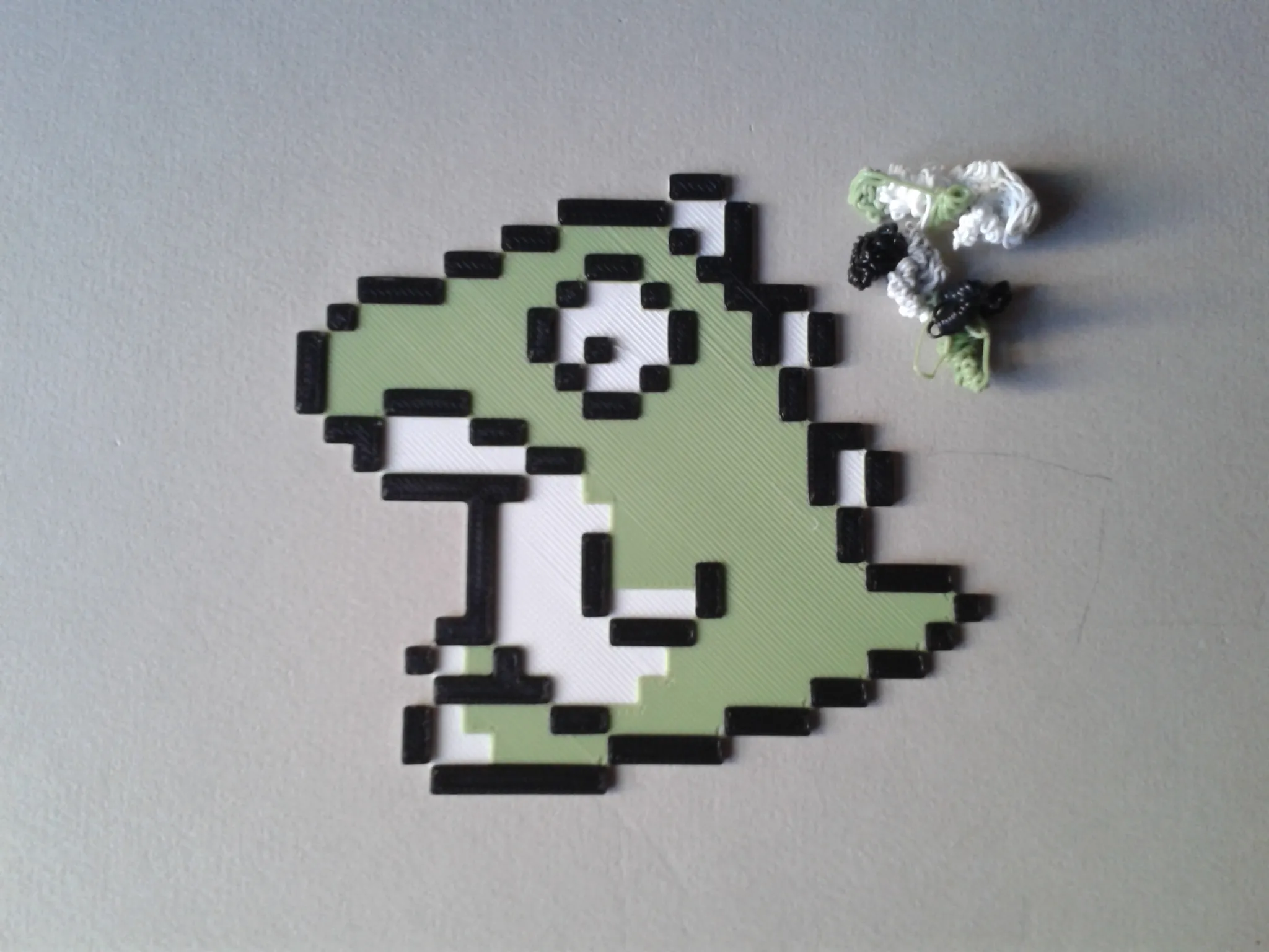 Dinosaur monsters from Bomberman Quest, 2 filament changes