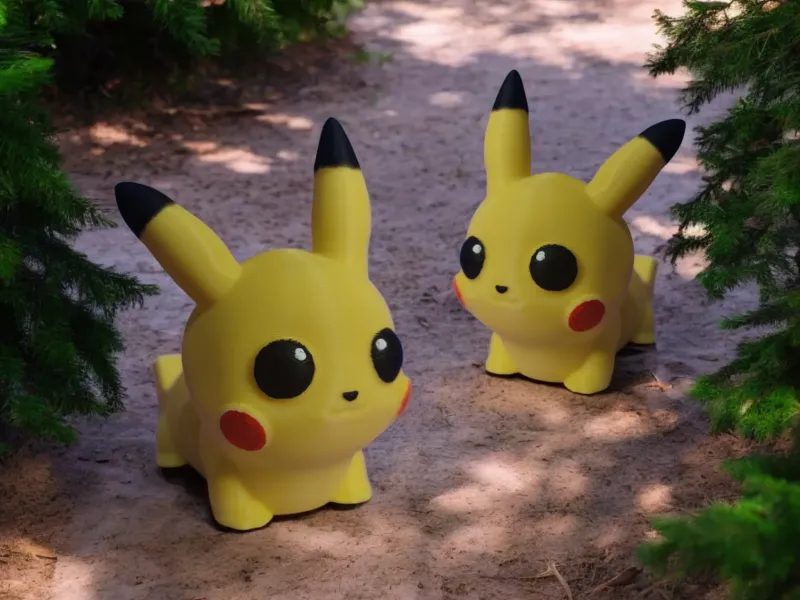 Mini Flexi Articulating Pikachu