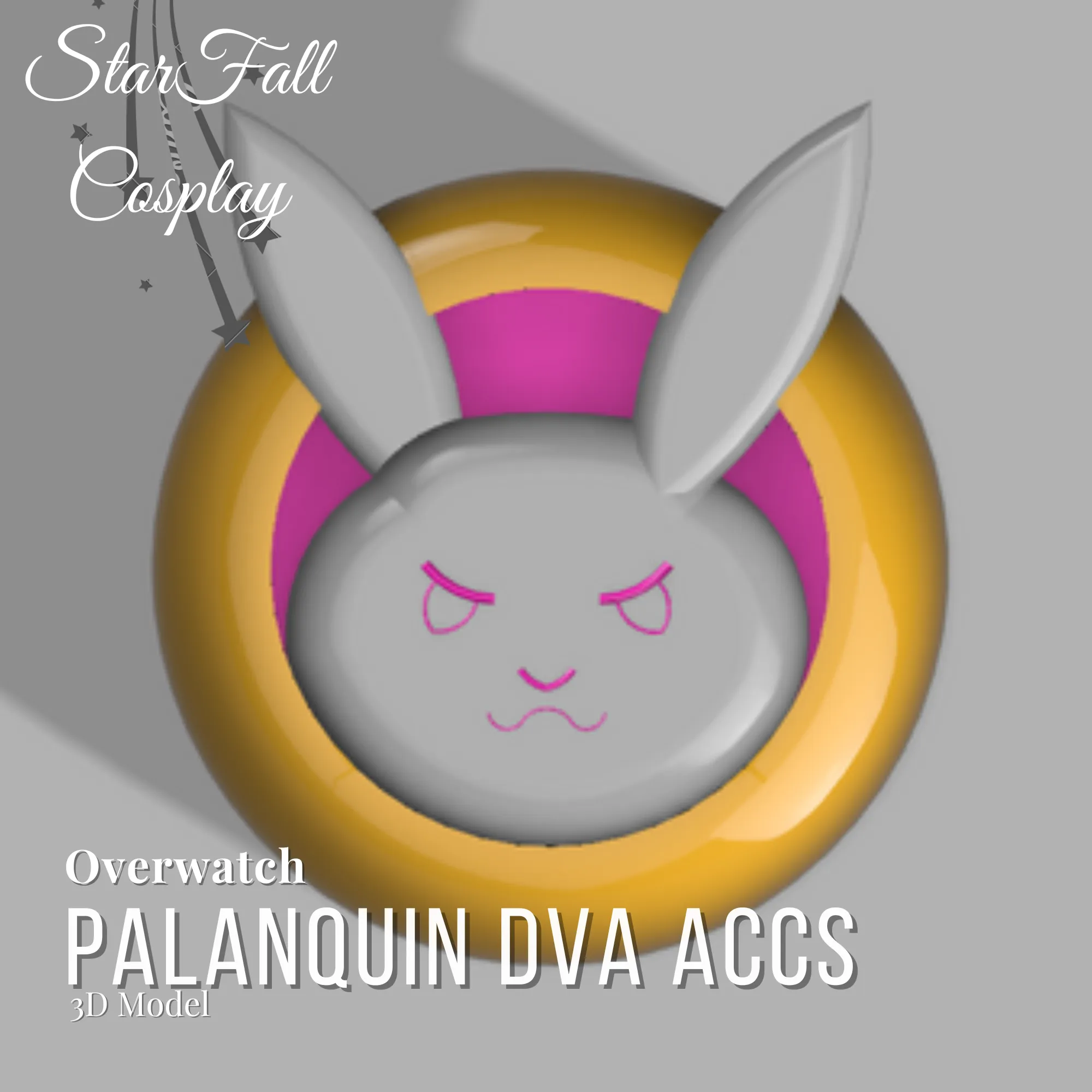 Palanquin D.Va Accessories 3D Model