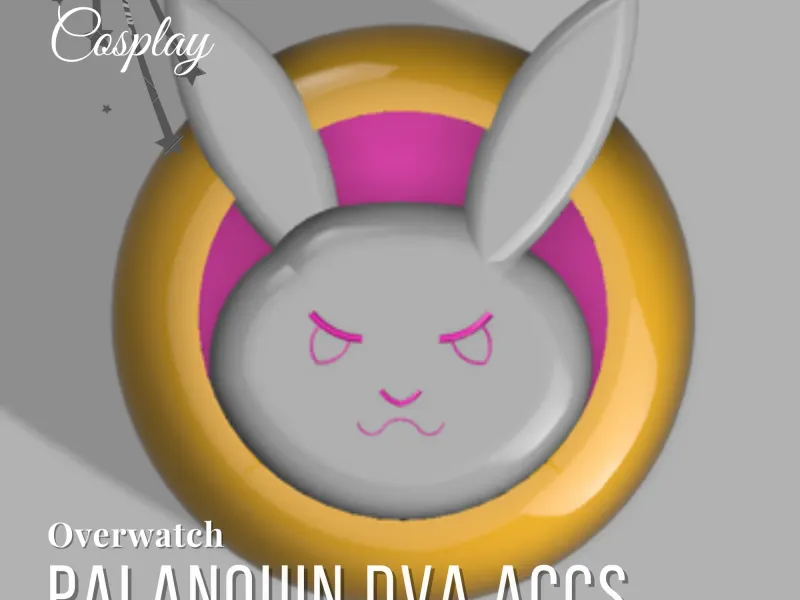 Palanquin D.Va Accessories 3D Model