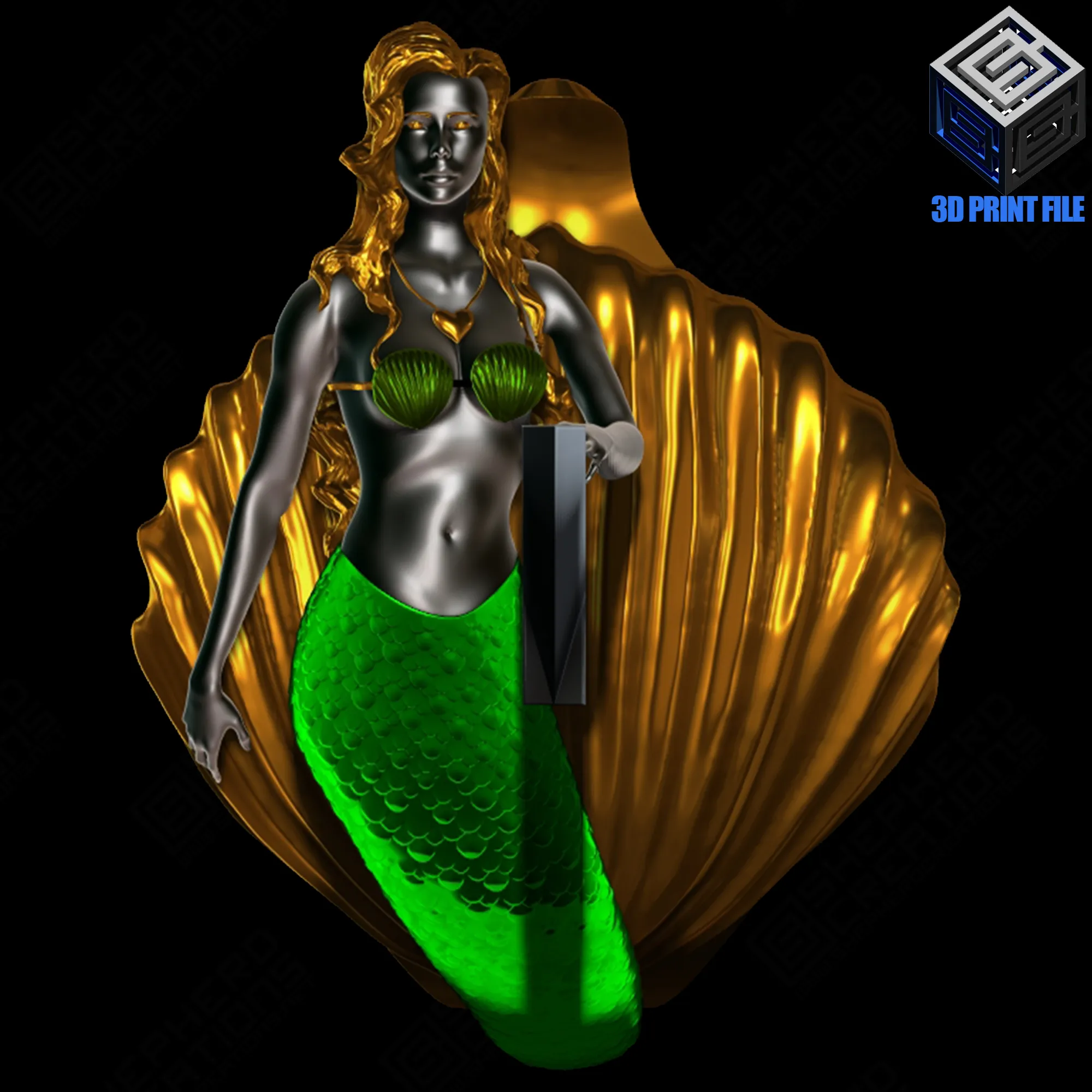 Mermaid Pirate Cutlass Sword