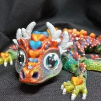 Love-ly Tiny Dragon, Articulated-4