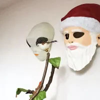 Santa Christmas mask-0