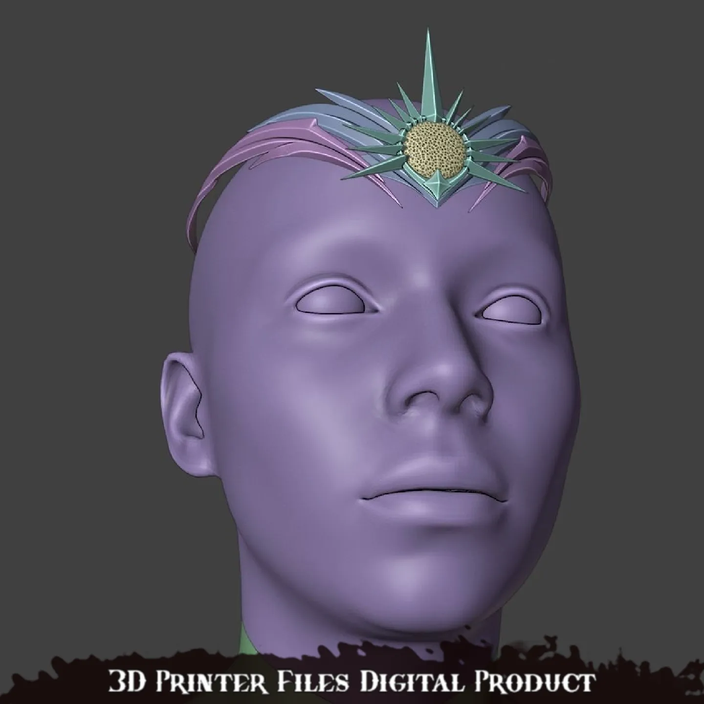 Fantasy Circlet of Blasting Baldurs Gate 3