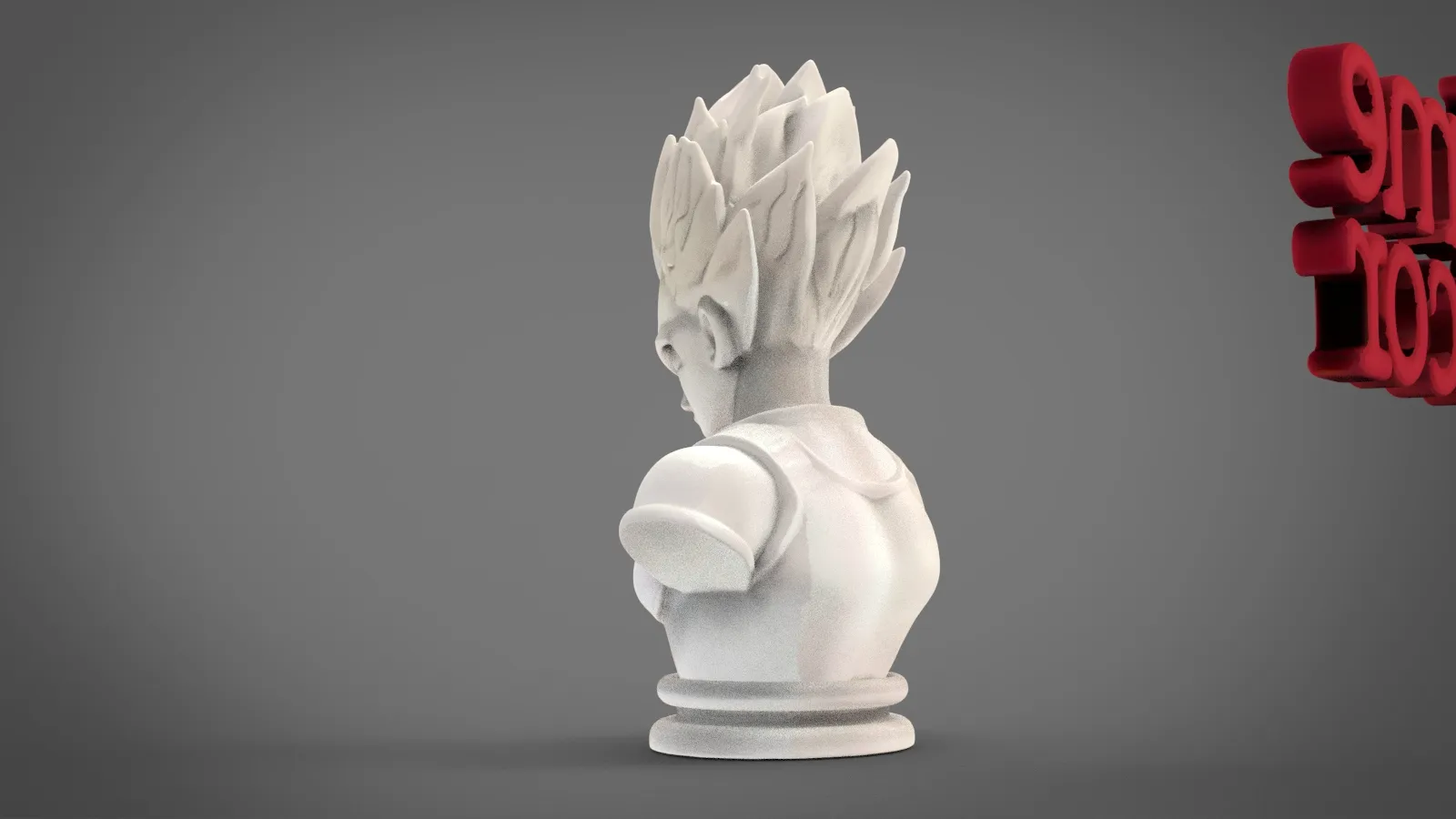 Vegeta - dragonball Bust 3D print model