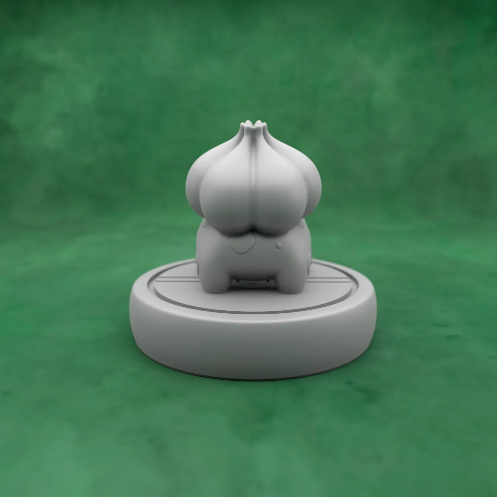 Bulbasaur - Bulbizarre (Pokémon) - STL - Impression 3D