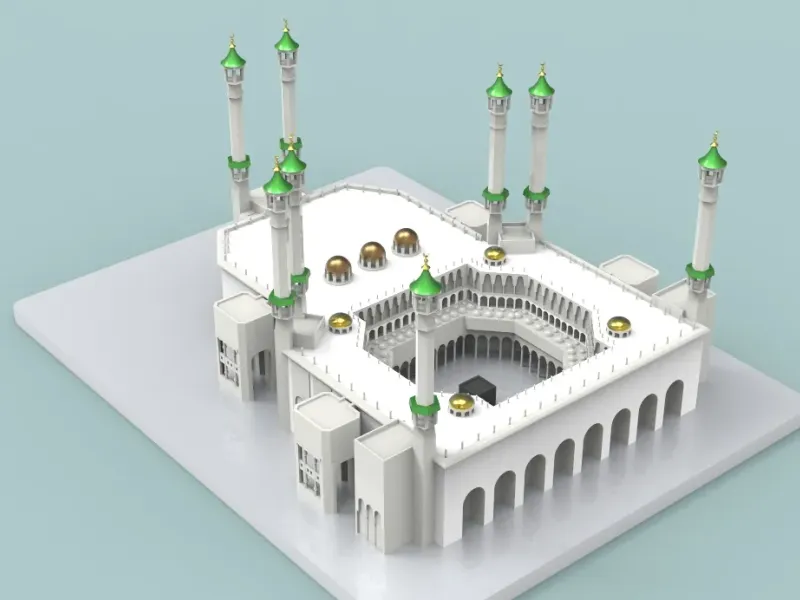 MASJID AL-HARAM KSA - THE KAABA, KINGDOM OF SAUDI ARABIA