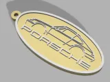 PORSCHE KEYCHAIN-0