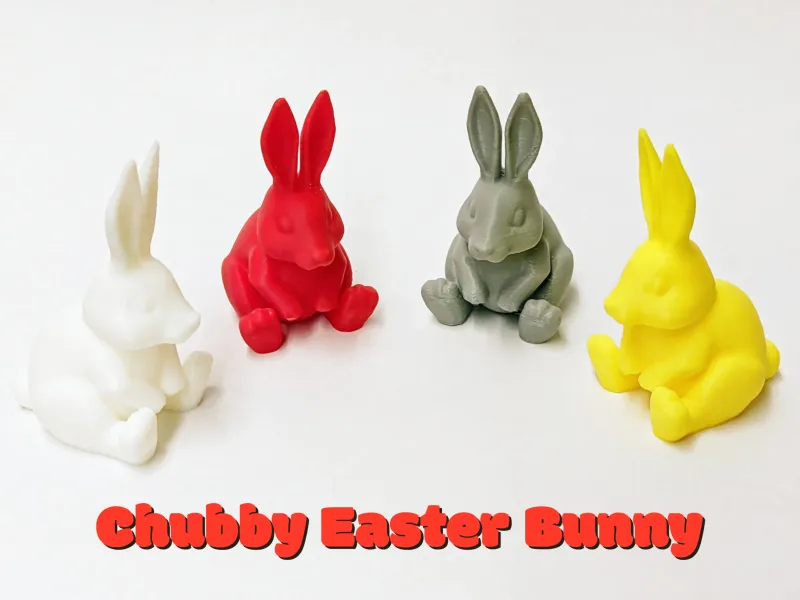 Easter #4 - Chubby Easter Bunny