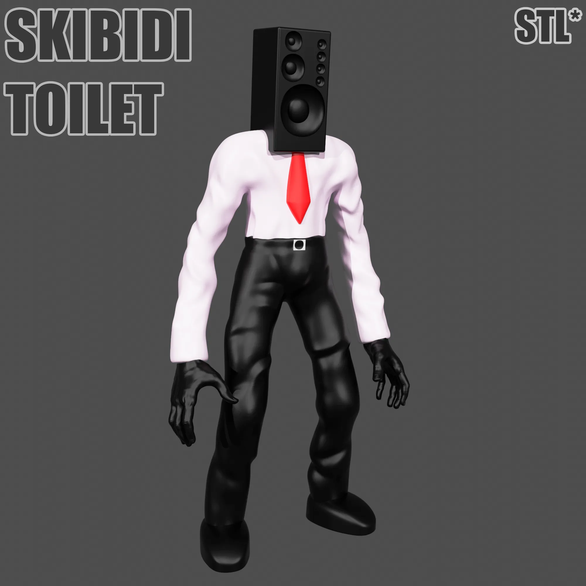 STL file TITAN CAMERAMAN SKIBIDI TOILET